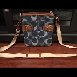 Jean signature Coach Crossbody